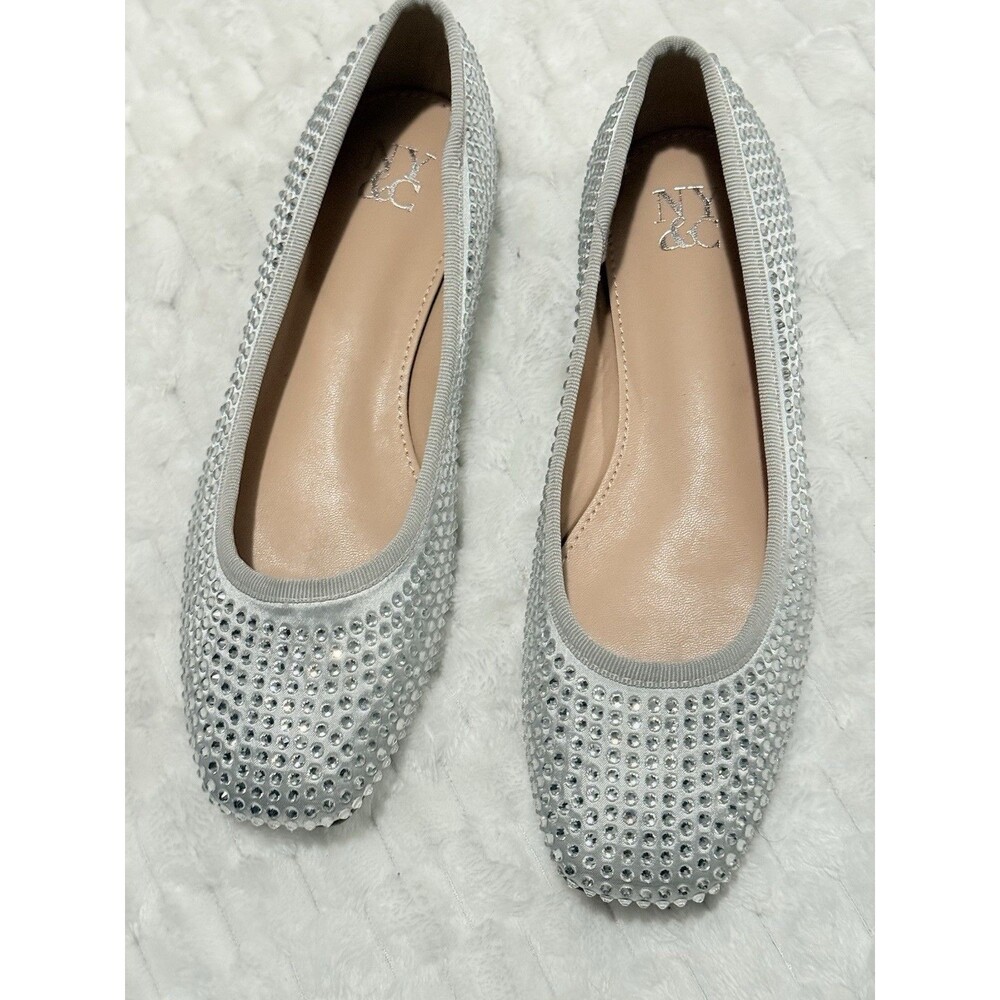 New York And Company Palmira Ballet Flat size 8